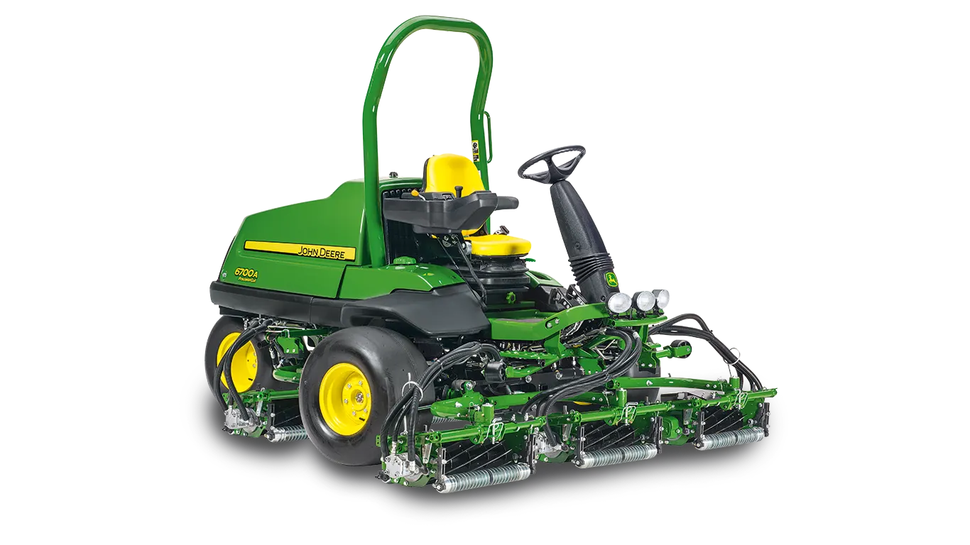 Χορτοκοπτικά μηχανήματα με κάθισμα 6700A - Μπροστινή δεξιά όψη