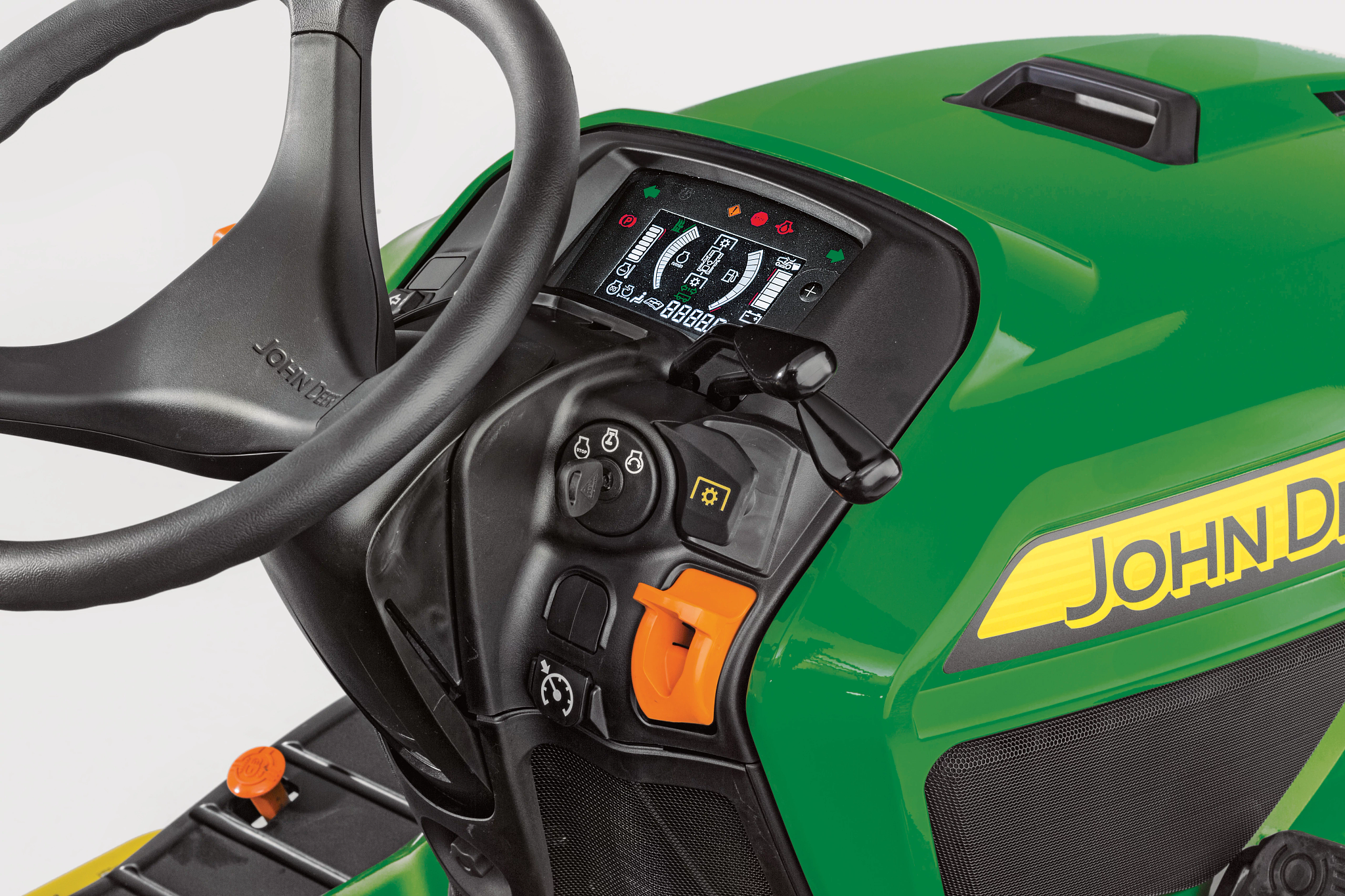 Κοντινή λήψη χειριστηρίων χειριστή σε σειρά X900 στο στούντιο