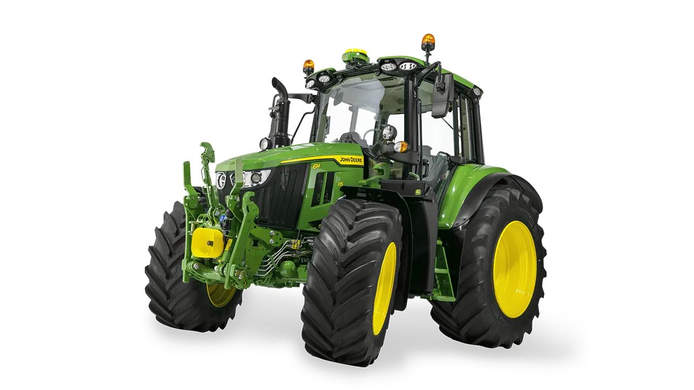 Τρακτέρ καμπίνας 6M 115 - Μπροστινή αριστερή όψη