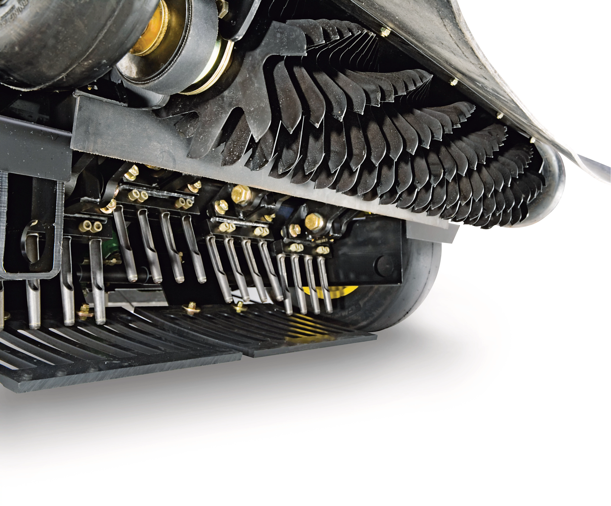 Στούντιο, πολυχρηστικό χλοοκοπτικό κάθετης κοπής, μηχάνημα αερισμού πεζού χειριστή