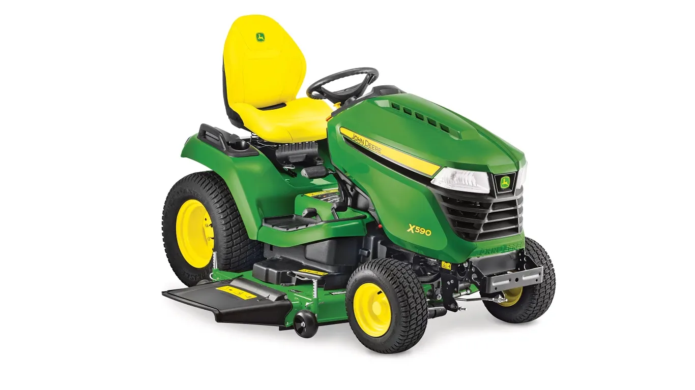 Εικόνα στούντιο χλοοκοπτικών με κάθισμα X590