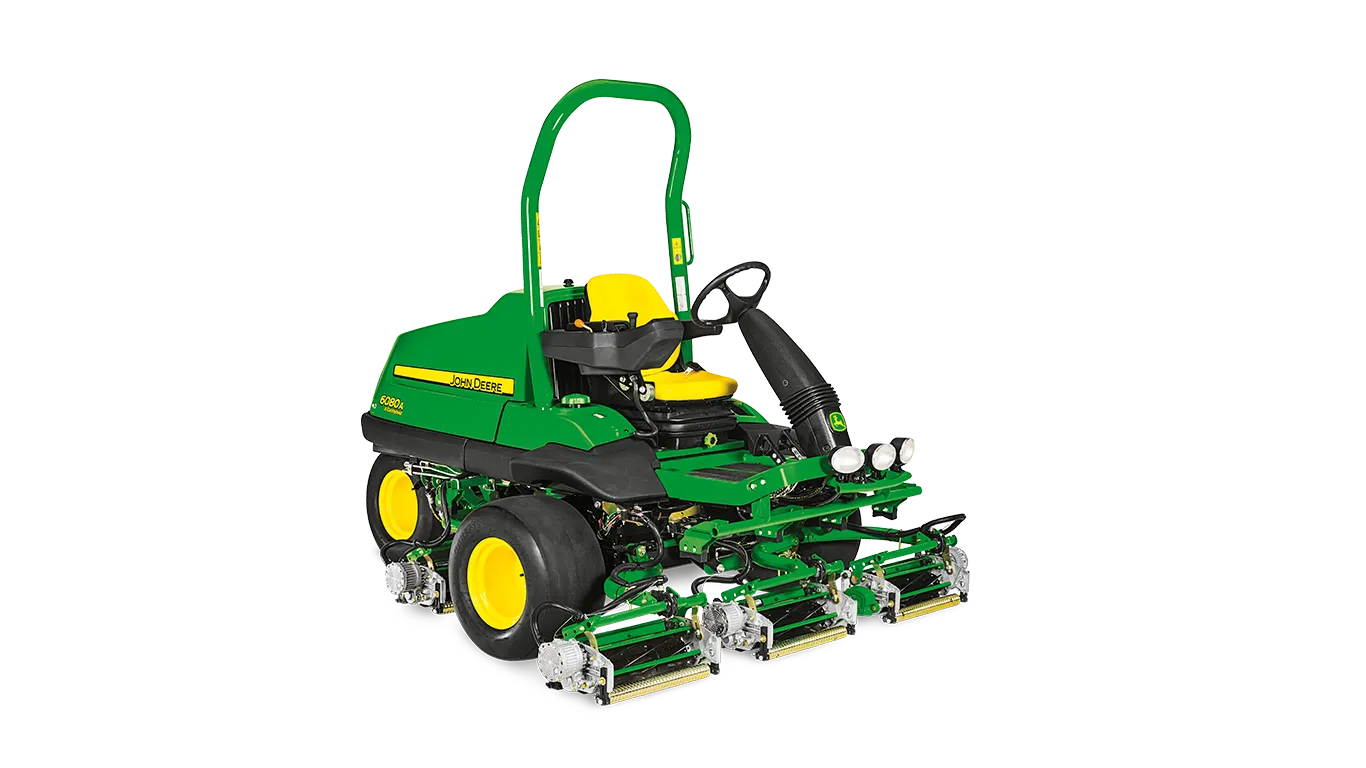 Χορτοκοπτικά μηχανήματα με κάθισμα 6080A - Μπροστινή δεξιά όψη