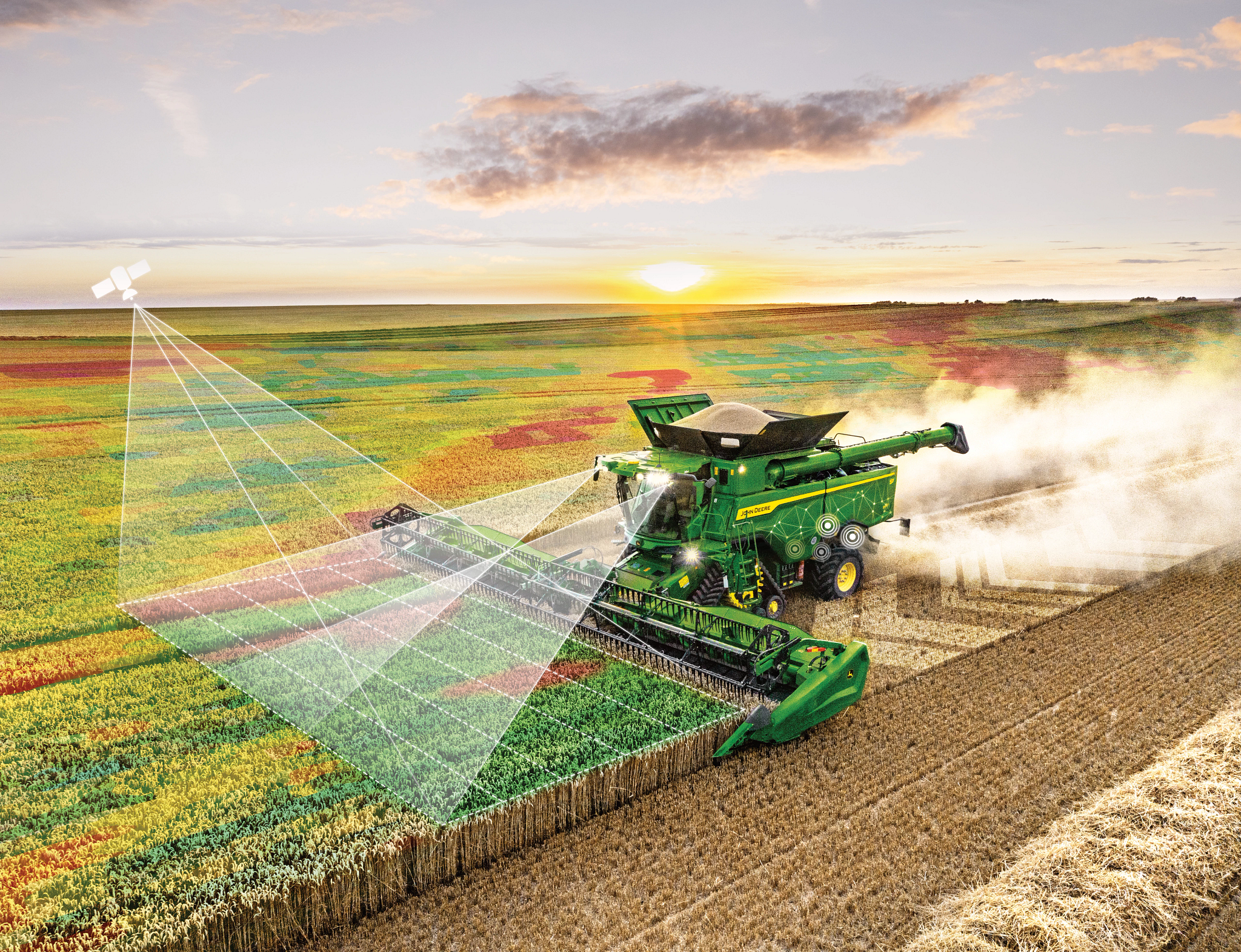 Πρωτοποριακός αυτοματισμός θεριζοαλωνιστικής S7