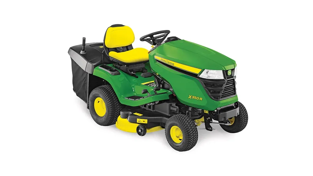 Χλοοκοπτικό X350r με πράσινη πλατφόρμα