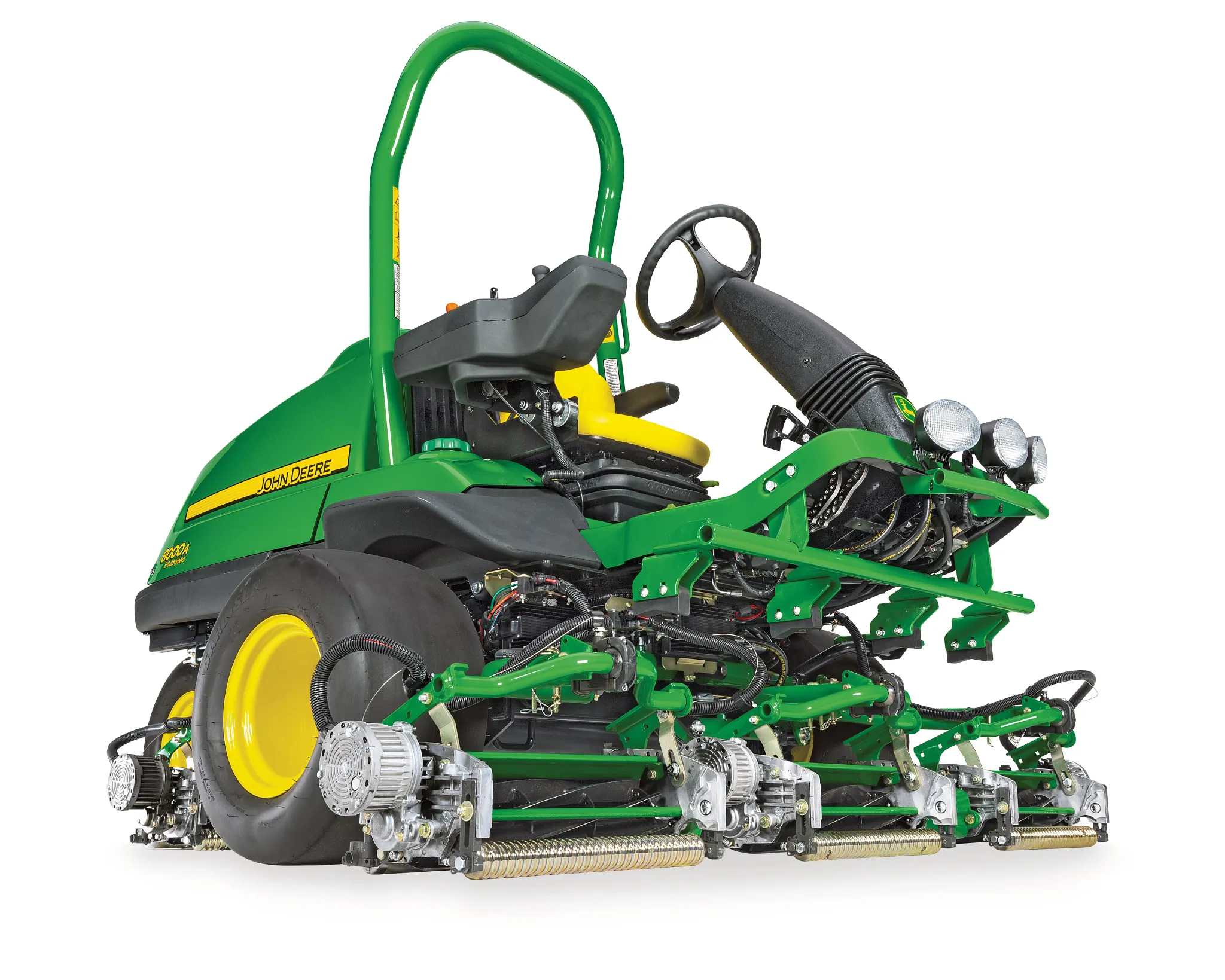 Χορτοκοπτικά μηχανήματα με κάθισμα 8000A - Μπροστινή δεξιά όψη