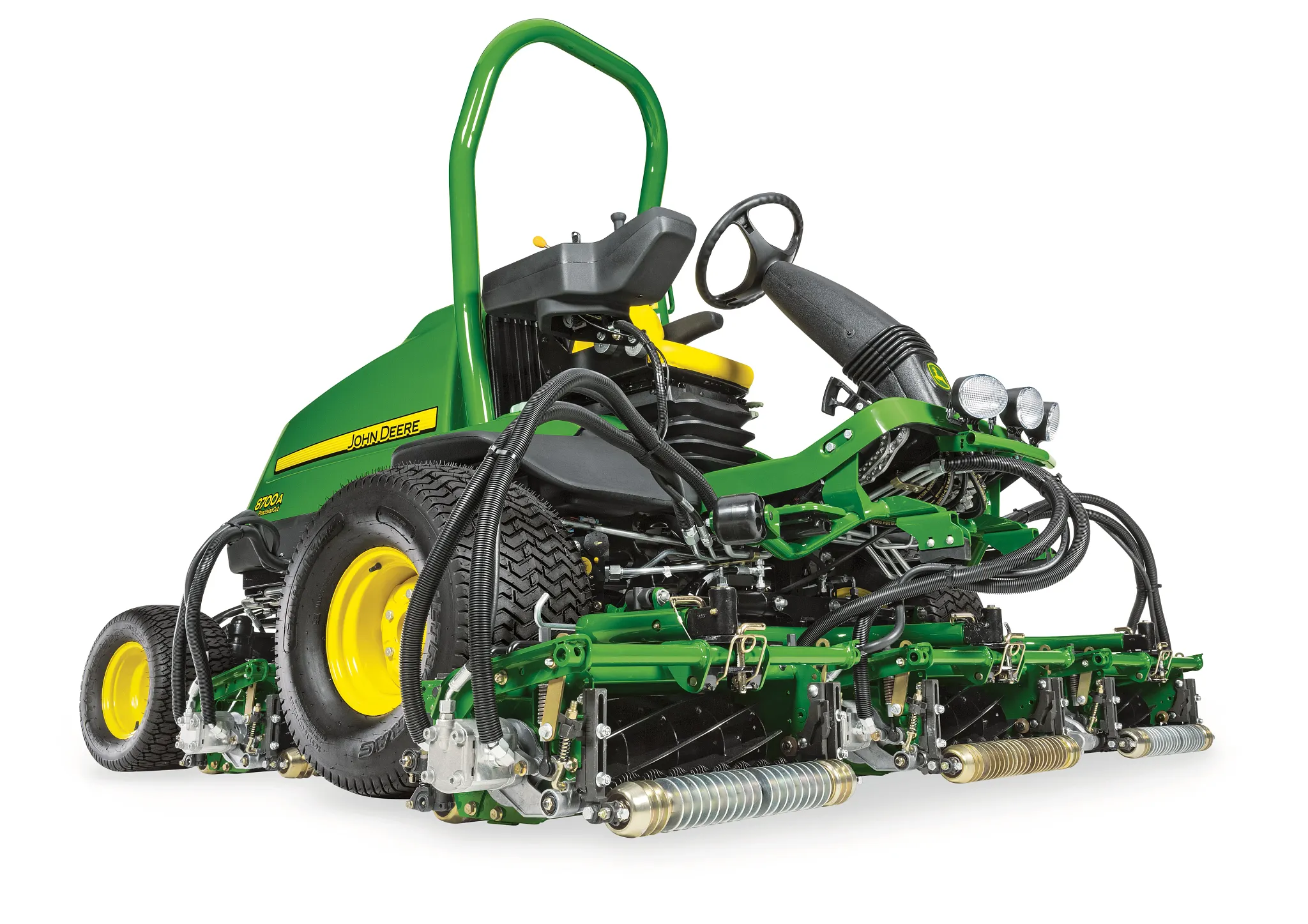 Χορτοκοπτικά μηχανήματα με κάθισμα PrecisionCut 8700A - Μπροστινή δεξιά όψη