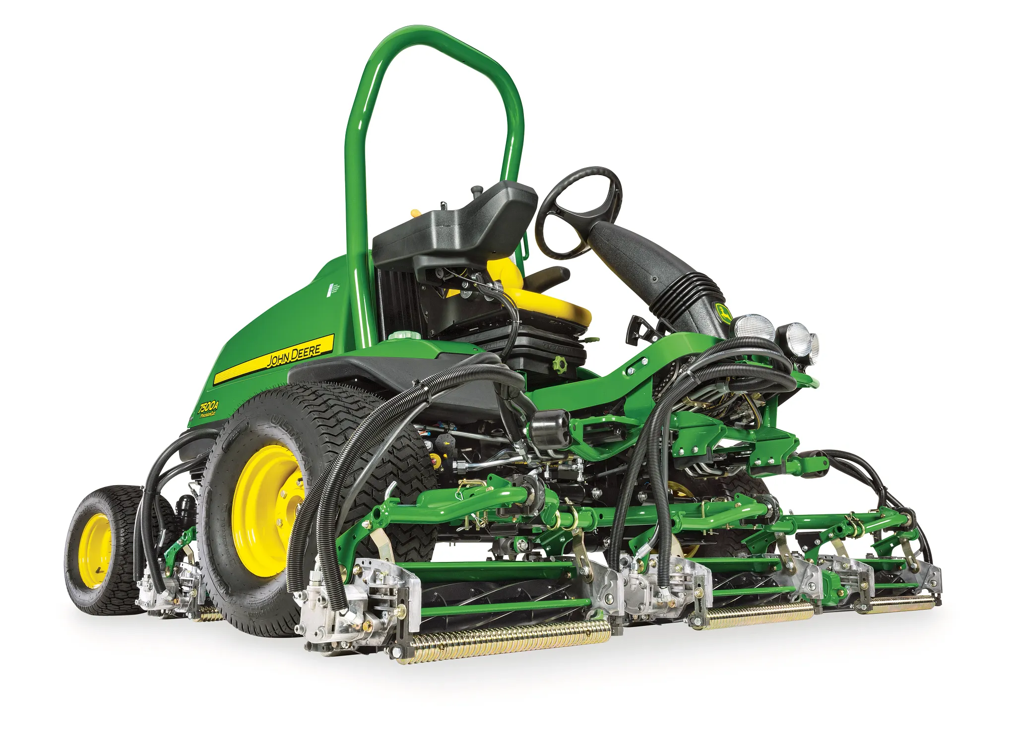 Χορτοκοπτικά μηχανήματα με κάθισμα PrecisionCut 7500A - Μπροστινή δεξιά όψη